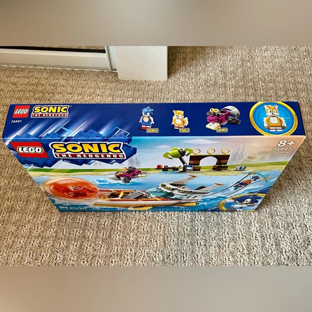 LEGO Sonic the Hedgehog Tails' Adventure Boat 76997 NEW & SEALED 393 Pieces - Picture 3 of 3